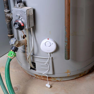SABRE Wired Water Leak Flood Alarm Sensor with 110 dB Siren
