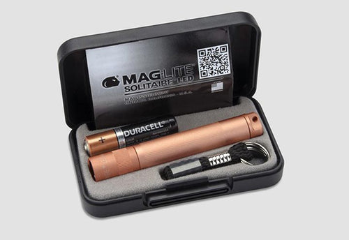 MAGLITE 1 CELL AAA  SOLITAIRE LED FLASHLIGHT ROSE GOLD