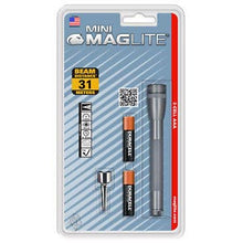 MAGLITE MINI  AA GRAY-BLISTER PACK