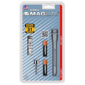 MAGLITE MINI  AA GRAY-BLISTER PACK