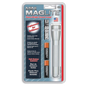 MAGLITE HOLSTER COMBO PACK SILVER