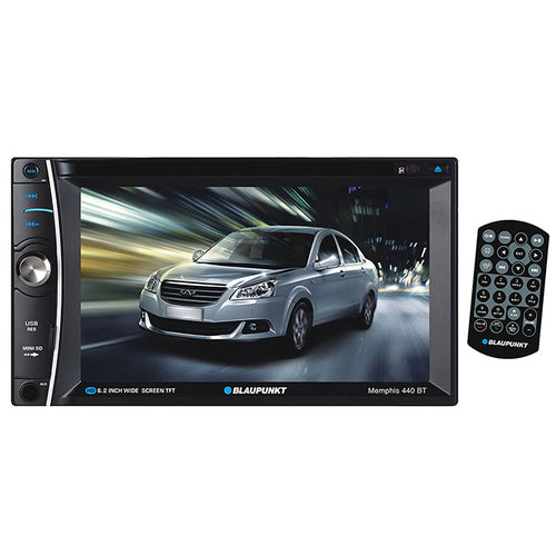 Blaupunkt Double din DVD/CD receiver with 6.2