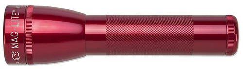 MAGLITE  ML25LT LED 2 C-Cell Flashlight RED-BLISTER PACK