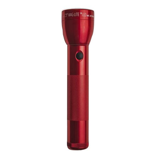 MAGLITE 2 CELL D  ML300L LED FLASHLIGHT RED-BLISTER PACK