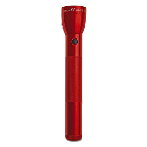 MAGLITE 3 CELL D  ML300L LED FLASHLIGHT RED-BLISTER PACK