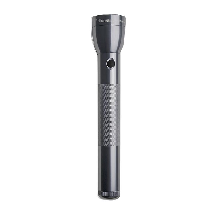 MAGLITE 3 CELL D  ML300L LED FLASHLIGHT GRAY-BLISTER PACK