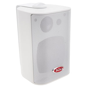 Boss 3-Way Indoor/Outdoor Speaker White