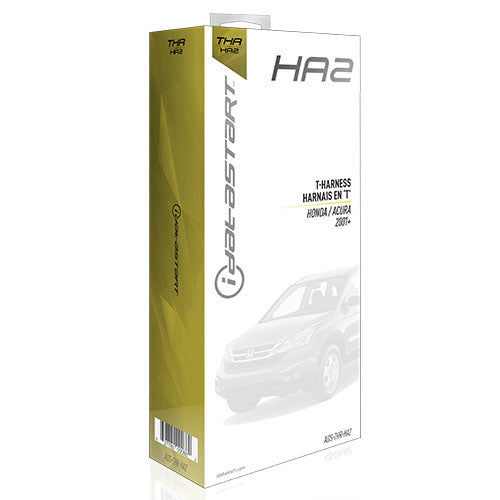 OmegaLink T-Harness for OLRSBA(HA2) - Factory Fit Install; select Honda/Acura '01+ Standard Key