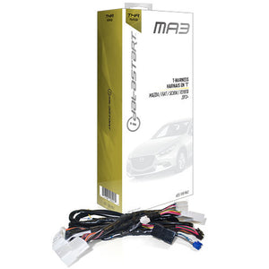 OmegaLink T-Harness for OLRSBA(MA3) - Factory Fit Install; select Mazda '13+ Push-to-Start