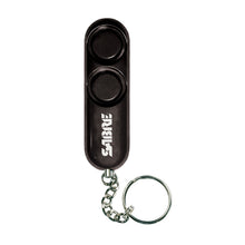 Sabre Personal Alarm with Key Ring - Black