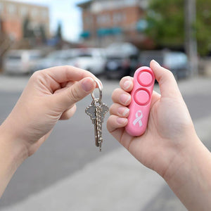 SABRE Personal Self-Defense Safety Alarm on Key Ring w Dual Alarm Siren