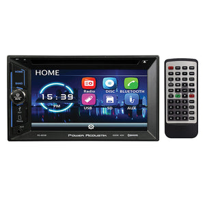 Power Acoustik 6.2" Double Din Receiver with Bluetooth