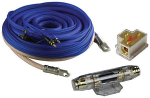 Audiopipe 0 gauge amp kit flexible jacket 100%  copper