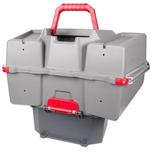 Plano Kayak V-Crate Tackle System Gray/Red