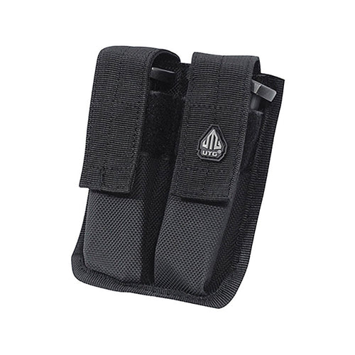 UTG Dual Pistol Mag Pouch Velcro Close