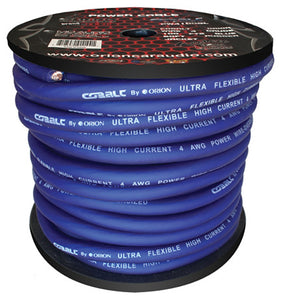 Cobalt Orion Wire 4 Gauge 100 FTS Blue