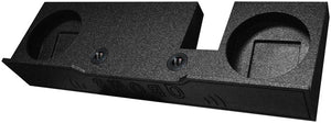 Qpower Bomb 2004 - 2008 Ford Extneded Cab Dual 10" Woofer Box Under seat downfire