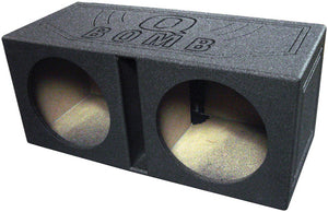 QPOWER BOMB EMPTY WOOFER BOX QPOWER(2)15"SLOTPORTED