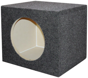 EMPTY WOOFER BOX 15" SQUARE QPOWER