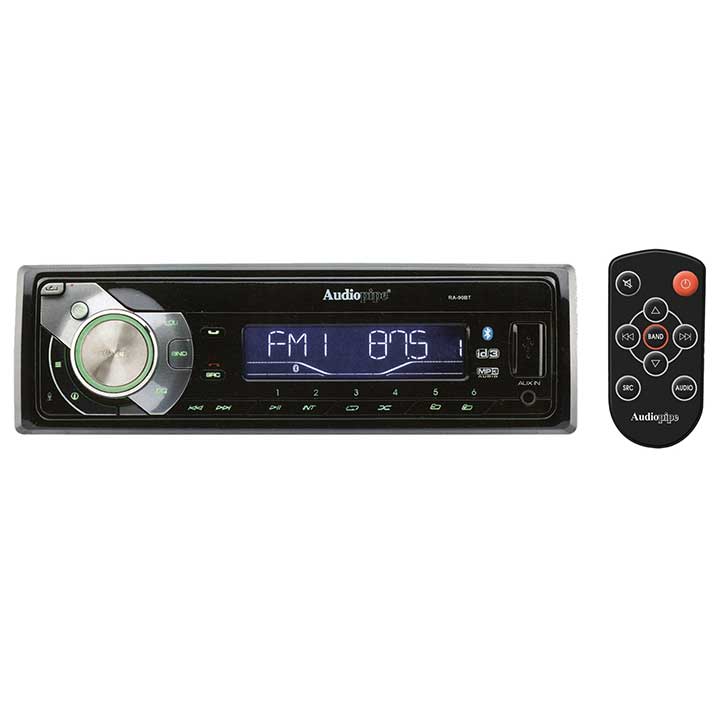 Audiopipe Mechless AM/FM/USB/BT with Remote & sub out