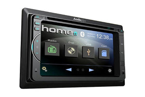Audiopipe 6.2" DVD/CD Fixed Panel Receiver bluetooth AM/FM USB/SD Remote