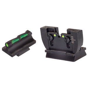 HIVIZ LiteWave Front Rear Sight Combo for Ruger 10/22 rifles Green Red White LitePipes