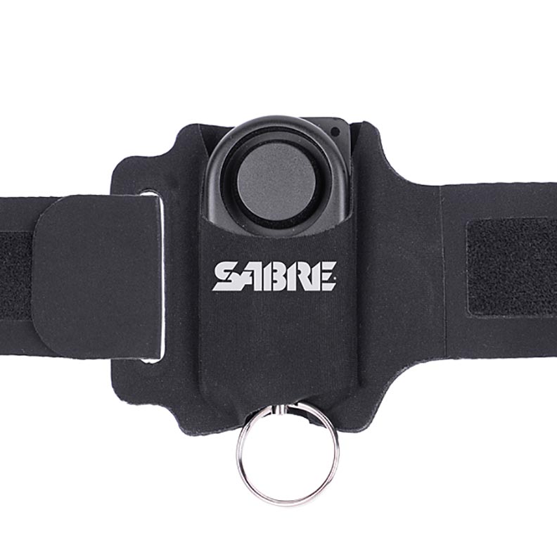 SABRE Runner Personal Alarm 130dB w Reflective Weather Rest. Wrist Strap