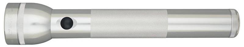 MAGLITE 3 CELL D  FLASHLIGHT SILVER-BLISTER PACK