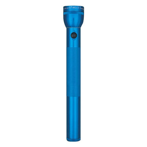 MAGLITE 4 CELL D  FLASHLIGHT BLUE-BLISTER PACK