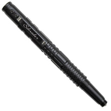Schrade SCPEN4BK 5.9in Aluminum Refillable Screw-Off Tactical Pen
