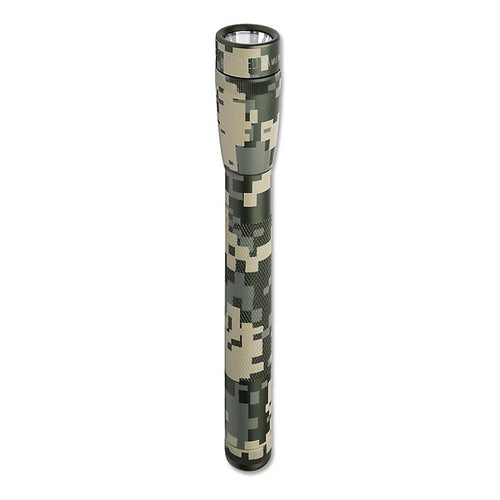 MAGLITE 2 CELL AA MINI  LED FLASHLIGHT UNIVERSAL CAMO PATTERN-BLISTER PACK