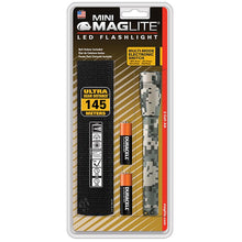 MAGLITE 2 CELL AA MINI  LED FLASHLIGHT UNIVERSAL CAMO PATTERN-BLISTER PACK