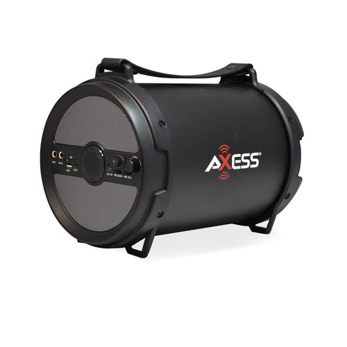 AXESS Portable Bluetooth 2.1 Hi-Fi Cylinder Loud Speaker Built-In 6