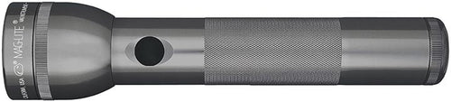 MAGLITE 2 CELL D  LED FLASHLIGHT GRAY