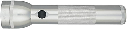 MAGLITE 2 CELL D  LED FLASHLIGHT SILVER