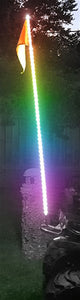 Street Vision 5ft 5050 LED ATV/Jeep Flag Pole Whip (RGB Multi-Color)