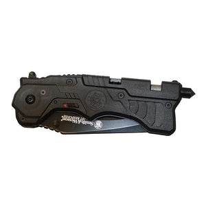 Smith & Wesson 1st Response MAGIC Assisted Opening Liner Lock Folding Knife & Rescue Tool