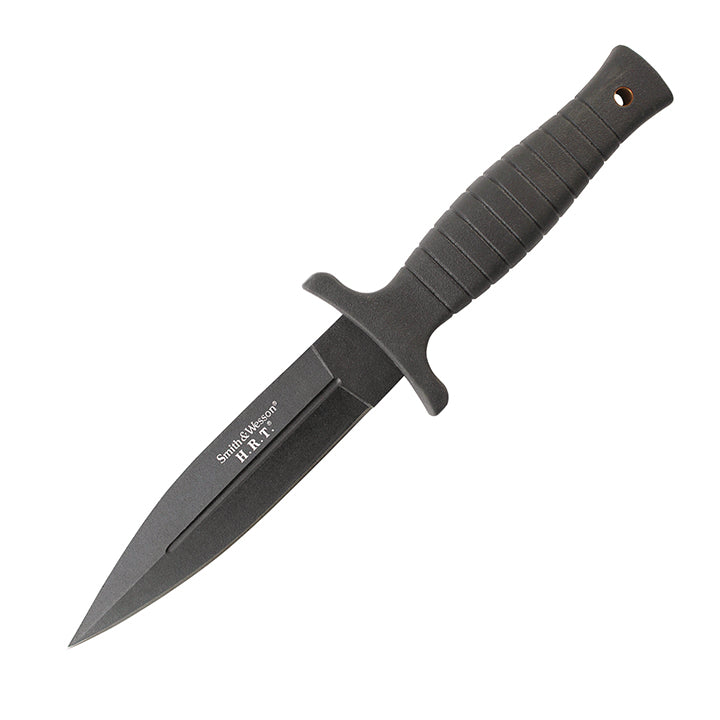 Smith & Wesson H.R.T. Full Tang False Edge Spear Point Fixed Blade Boot Knife