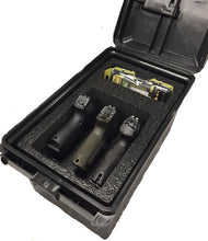 MTM Tactical Pistol Handgun Case 3 Gun - Dark Gray