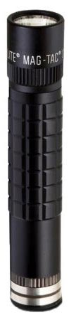 MAGLITE MAGTAC Rechargeable Flashlight w/Plain Bezel-Black