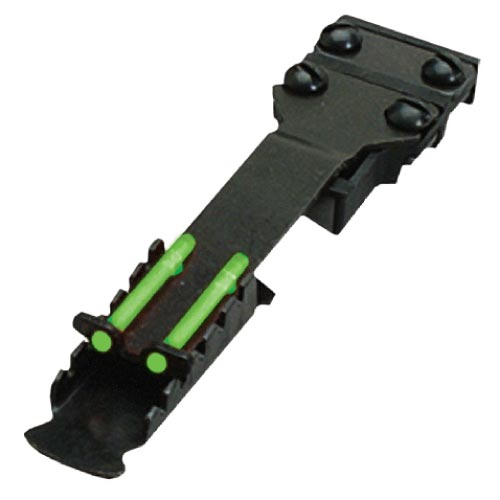HIVIZ Green 2 dot adjustable rear sight small Fits vent rib widths from 1/4