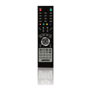 AXESS 32 In LED HDTV Features VGA HDMI SD USB Inputs Built-In DVD Player Full Function Remote