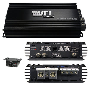 VFL AUDIO Hybrid Amplifier Linkable D Class 2800 watts max