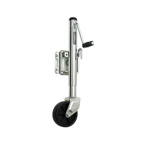 Fulton Jack 1200lbs SwingAway Bolt-On Steel Construction 10" Travel 6" Poly Wheel